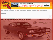 Tablet Screenshot of flacarshows.com